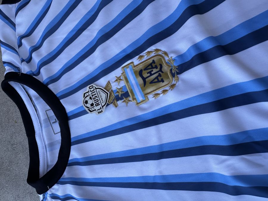 Camiseta Argentina Pre Macht bordada