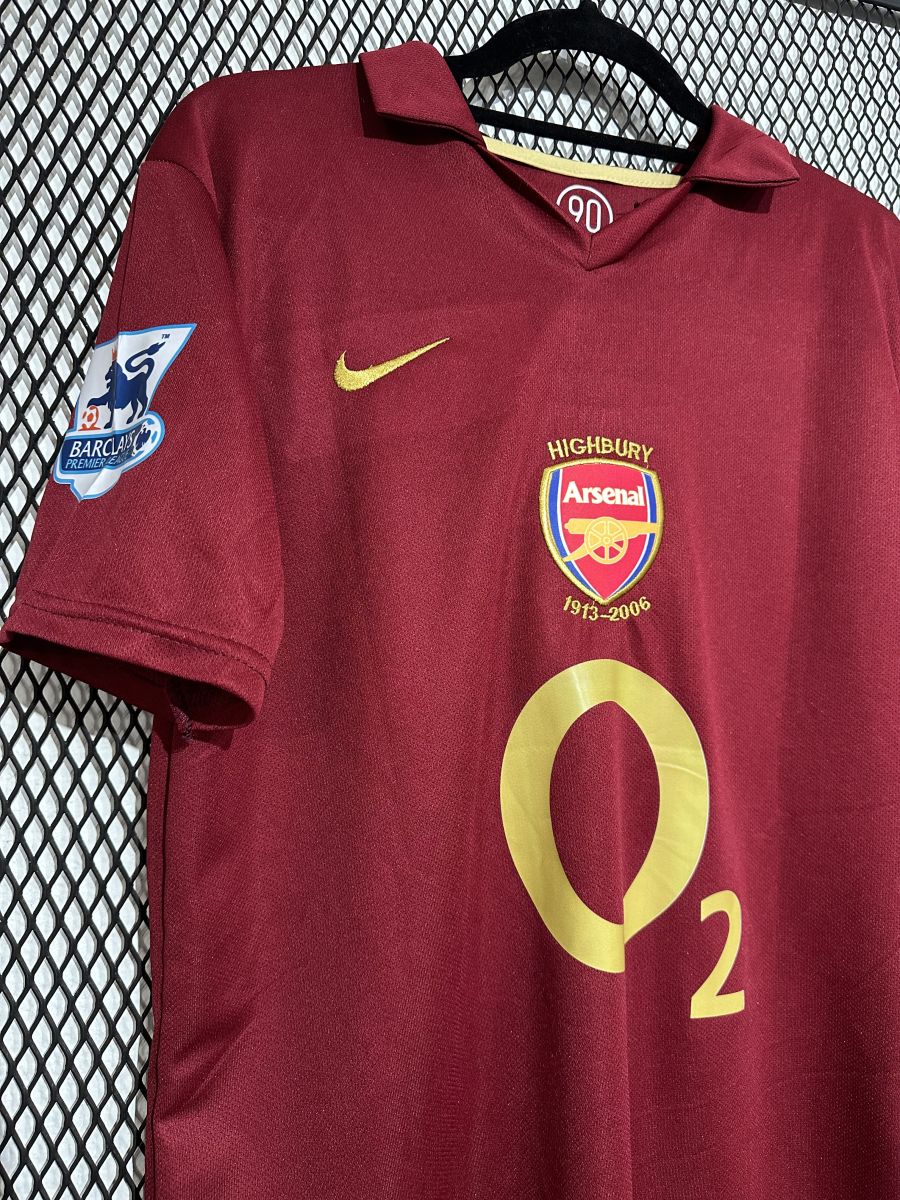 Camiseta Arsenal Retro 2006