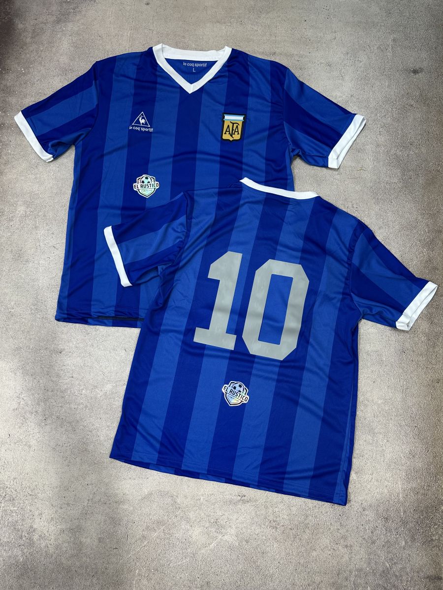 Camiseta Argentina 1986 suplente 